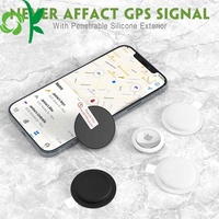 OKSILICONE nouvelle coque en silicone pour Airtag Anti perte de localisation Finder housse de protection souple autocollant Air Tag housse