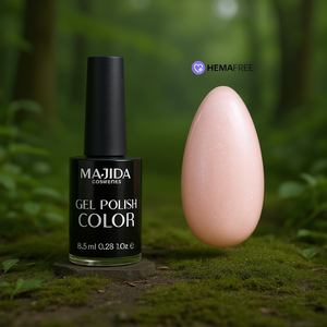 Majida Gel Polish Color 8.5 ml Hema Free <b>Nail</b> Art - Product Image 3