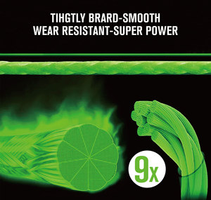 <span class=keywords><strong>สาย</strong></span>เบ็ดตกปลา Lmaide New 100 เมตร 9 เส้นใย สีเขียวอ่อน วัสดุพรีเมียมจากญี่ปุ่น ความแข็งแรงสูง สำหรับตกปลาในทะเลสาบ แม่น้ำ ลำธาร - Product Image 5