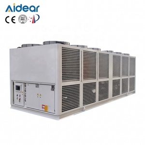 Refroidisseur d'eau industriel <span class=keywords><strong>à</strong></span> air refroidi par air Aidear pour ligne de lavage et de refroidissement des légumes - Product Image 2