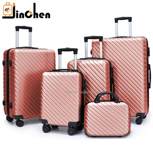 Tốt Nhất Bán ABS PC Vỏ Cứng Hành Lý Bộ Unisex Nhôm <span class=keywords><strong>Spinner</strong></span> Vali Du Lịch Ngoài Trời Tay Mang Theo Nữ Vali - Product Image 1