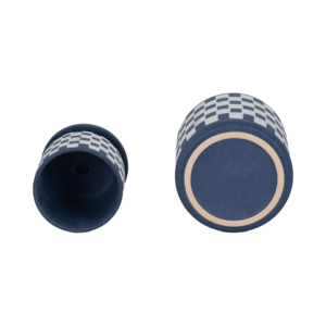 Vasi per Piante Rotondi con Motivo a Scacchi in Ceramica Stoneware per Decorazione Casa e Giardino - Product Image 6