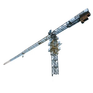 Grúa Torre de Alta Eficiencia con 150M de Altura de Elevación y Caja de Engranajes Integrada para Construcción en Color Amarillo - Product Image 1