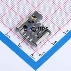 C7027-02 SIM Card Connector SMD Connector ( Connector Type: Card Holder )( Operating Temperature: -40℃~+85℃ ) - Product Image 2