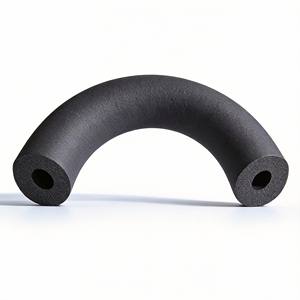 Tubo de Aislamiento Térmico Usado, Tubo de Aislamiento de Goma, Espuma de Goma para Aislamiento de Tuberías de Cobre, Soportes Antivibración - Product Image 1