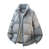 Veste d'hiver pour homme en polyester de haute qualité, sur mesure, en gros, grande taille, formelle, avec fermeture éclair