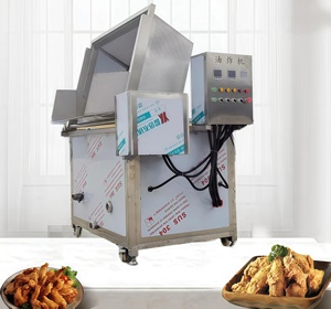 Marmite industrielle entièrement automatique à chauffage électrique de grande capacité pour poulet, canard, côtelettes de porc, steaks à cuire - Product Image 6