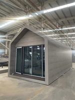 Maisons préfabriquées triangulaires en acier, étanches, design moderne, durables, sûres, pour usage extérieur, villas, jardins, abris de voiture