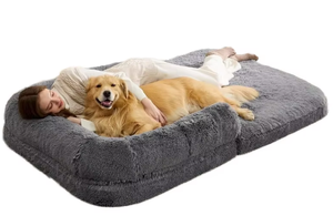 Cama para Mascotas de Alta Calidad 2024, Rectangular, Sólida, Tipo Nido, Cálida y Cómoda, Plegable, Desmontable, Suave, Sofá para Mascotas - Product Image 2