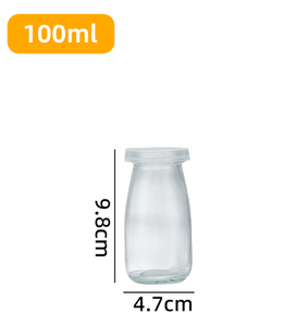 Hot bán 100ml <span class=keywords><strong>200ml</strong></span> 250ml 500ml 1000ml nước giải khát chai thủy tinh nước trái cây lạnh Brew cà phê sữa Chai thủy tinh lọ thủy tinh với nắp - Product Image 6