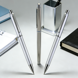 Stylo plume en alliage de titane personnalisé - Options multi-métaux OEM/ODM Instrument d'écriture de luxe - Product Image 1