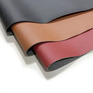 Cubierta de cuero con patrón de nappa para salpicadero de coche, accesorios de decoración interior de cuero en relieve, 0,6mm, precio muy barato