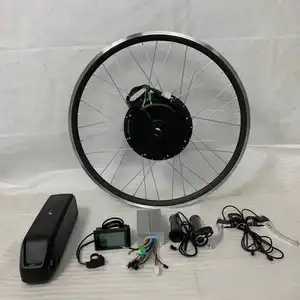 36V48V 1000 w 26 inch front motor kit with battery 1KW electric bicycle conversion kit