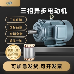 มอเตอร์สามเฟส Ye3 Ye2 Y90L 4 1.5kw 0.75 1.1 2.2kw 100l 4 ขั้วทองแดงทั้งหมด มาตรฐานแห่งชาติ สำหรับอุปกรณ์เครื่องจักรกล - Product Image 4