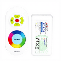 Contrôleur LED RGB MiBOXER 6A à 5 canaux avec télécommande par canal, portée de 30 m, sortie 10 A, garantie de 3 ans