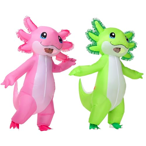 Nouveau Costume Gonflable Unisexe <span class=keywords><strong>Salamandre</strong></span> Mascotte Drôle pour Halloween, Fête <span class=keywords><strong>Adulte</strong></span>, Couple, Tenue Gonflable M. Rat - Product Image 4