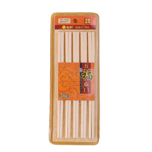 Wuhe Plastic Chopsticks 10Pcs Set Round Solid Color Home Use Restaurant Family Size Mildew Proof - Product Image 5
