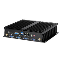 Mini PC con Procesador Intel I7, PfSense, 2 LAN 2.5G, NVMe SSD, DDR4, Sin Ventilador, Mini Ordenador Barebone Integrado