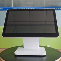 Système POS double écran 15,6 + 11,6 pouces Windows POS Dual POS