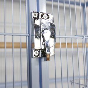 Toptan yeni tasarım yüksek kalite kolay temiz evcil hayvan kafesi açık kapalı kuş kafesi dayanıklı demir tel yeni büyük tavşan güvercin kafesi - Product Image 5