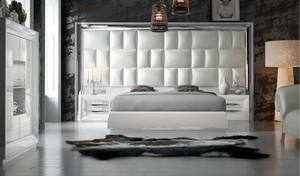 โครงเตียงหนังนุ่มหรูหราไฮเอนด์ ดีไซน์ทันสมัยร่วมสมัย ขนาดซุปเปอร์คิงไซส์ พร้อมการรับประกัน 3 ปี - Product Image 3