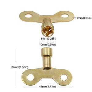 Grifo <span class=keywords><strong>de</strong></span> Metal antirrobo para exteriores, manija <span class=keywords><strong>de</strong></span> llave, grifo antiguo, radiador <span class=keywords><strong>de</strong></span> llave, grifo <span class=keywords><strong>de</strong></span> agua, agujero <span class=keywords><strong>de</strong></span> plomería, llaves <span class=keywords><strong>de</strong></span> sangrado - Product Image 6
