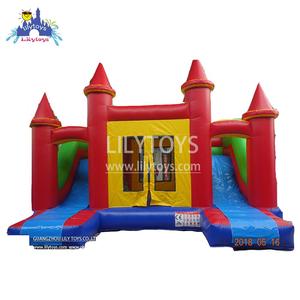 2020 popular kids enclosed trampoline bouncer inflatable castles section with prices - Product Image 1