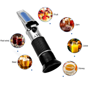 <span class=keywords><strong>Brix</strong></span> mètre hydromètre 0-32% testeur de lecteur <span class=keywords><strong>Brix</strong></span> Portable pour mesurer la teneur en sucre dans le réfractomètre de fruits 0-32 prix - Product Image 5