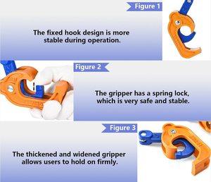 1t ngắn <span class=keywords><strong>Claw</strong></span> trống kẹp loại với nâng chuỗi - Product Image 6