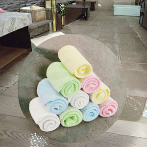 Serviettes de bain pour bébé en bambou biologique 100% douces et confortables, 10x10, lingettes pour le visage, nouveau-nés, hypoallergéniques, séchage rapide, tissées, pour la salle de bain - Product Image 3