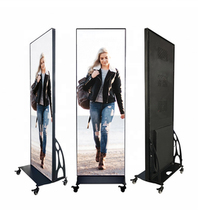 Indoor Poster Werbung Maschine p 2,5 P3 Led-bildschirm Indoor HD spiegel werbung display - Product Image 1