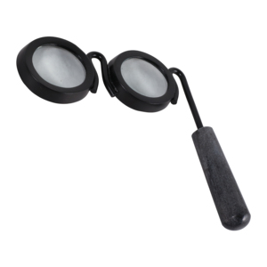 Lente d'ingrandimento a forma di occhiali con manico per decorazione domestica, mensola, tavolino da caffè, complemento d'arredo per soggiorno - Product Image 3