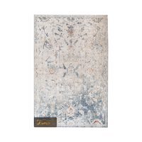 LandScopeTech SAYEH Türkischer Persischer Vintage-Teppich mit Geometrischem Medaillon-Muster, 1900g Hochdichter Polyesterteppich