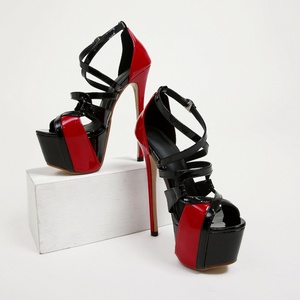 Sandales Designer Femme 2025 – Nouveauté Été Sexy à Talons Aiguilles Ultra Hauts et Plateforme, Sandales à Fines Lanières Tendance pour Femmes - Product Image 5