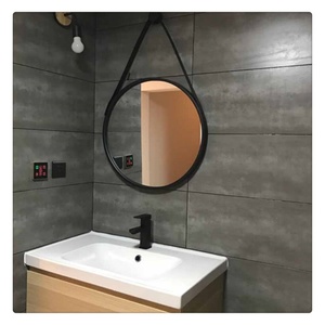 2mm 3mm 4mm 5mm 6mm Hotel Home Bathroom Aluminum <b>Mirror</b> Gold Round Frame Wall Mounted <b>Mirror</b> - Product Image 5