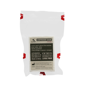 Medresq ผ้าพันแผลผ้าฝ้าย100% แบบฉุกเฉินปลอดเชื้อปลอดเชื้อปลอดเชื้อสำหรับการบาดเจ็บ - Product Image 1