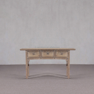 Mesa <span class=keywords><strong>Consola</strong></span> de Madera Maciza de Alta Calidad con Diseño Wabi-Sabi, Ecológica y Hecha a Mano para Sala de Estar, Dormitorio o Comedor - Product Image 1