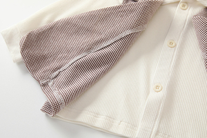 Automne Gentleman ensemble formel pour 7 mois nouveau-né garçons Style occidental espagnol vêtements pour bébés 100% coton confortable élégant - Product Image 3