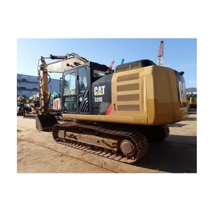 Excavatrice sur chenilles hydraulique Caterpillar Cat 320E-2 d'occasion japonaise avec moteur C6.6 ACERT pour travaux de terrassement - Product Image 1