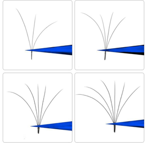 Pinzas para Extensión de Pestañas Azules al por Mayor, Punta Tipo L, Pinzas para Volumen e Isolación, GZ RTS, Pedido Mixto a Granel, Entrega en 3 Días - Product Image 3