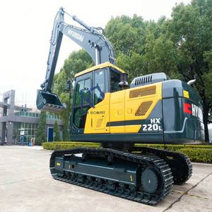 รถขุดไฮดรอลิกฮุนได HX 220 มินิ รุ่นดั้งเดิม สีเดิม น้ำหนัก 22 ตัน เครื่องยนต์สำหรับงานดิน เครื่องจักรกลมือสอง ขายดี - Product Image 3
