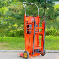 Chariot Élévateur Électrique Pliable Industriel à Quatre Roues pour Escaliers, Capacité 300 kg, en Acier, Personnalisable OEM, Batterie Lithium, Haute Vitesse