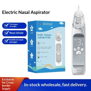 เครื่องดูด<span class=keywords><strong>น้ำมูก</strong></span><span class=keywords><strong>เด็ก</strong></span>ไฟฟ้าแบบพกพา ขายดีข้ามประเทศ 3 ระดับแรงดูด หน้าจอ LCD พร้อมเสียงเพลงหลากสีสัน - Product Image 3