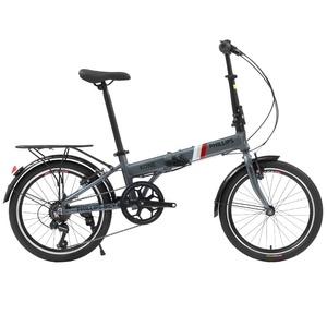 <span class=keywords><strong>V</strong></span>élo pliant Philip ultra-léger 7 vitesses 20 pouces en alliage d'aluminium avec fourche à ressort, cadre rigide, freins <span class=keywords><strong>V</strong></span>-Brake doubles, <span class=keywords><strong>v</strong></span>élo portable pour adultes - Product Image 1