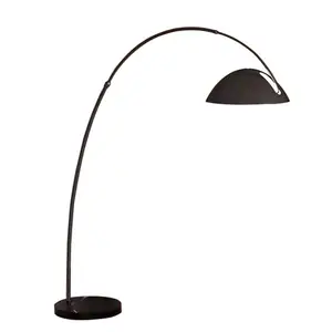 Gebogene Marmorsockel-Angell ampe Designer Wohnzimmer Angeln Moderne nordische LED-Eck-Stehlampe