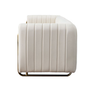 High-End Luxury Velvet <b>Sofa</b> Set for Living Room <b>Hotel</b> Villa Sectional Convertible for Apartment Use - Product Image 6