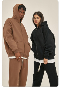 Pantaloni da Ginnastica per Uomo, Felpa con Cappuccio in Pile Tecnico, Pantaloni da Esterno, Felpe di Lusso da Uomo - Product Image 3