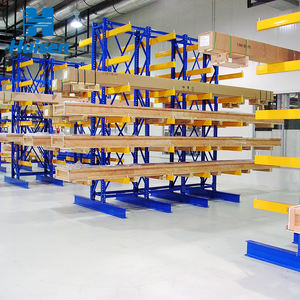 Estante voladizo de acero de diseño industrial, brazo ajustable de un solo lado, resistente y duradero para almacén de fábrica - Product Image 2