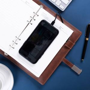 Nuovi gadget di arrivo best fancy unico personalizzato insegnanti di natale taccuino regalo di capodanno con power bank - Product Image 3