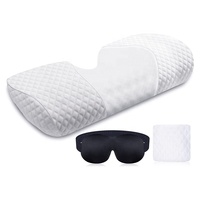 LIANDA Oreiller orthopédique de sommeil personnalisé le plus vendu en P-094 Oreiller de lit en mousse à mémoire de forme Oreiller en mousse à mémoire de forme